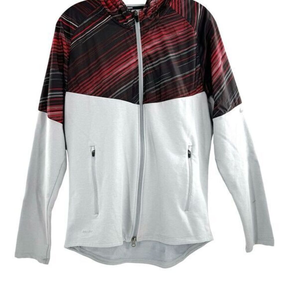 Nike Windrunner Hooded Jacket Draw‎ String Hood Full Zip Men's Medium - Picture 8 of 10